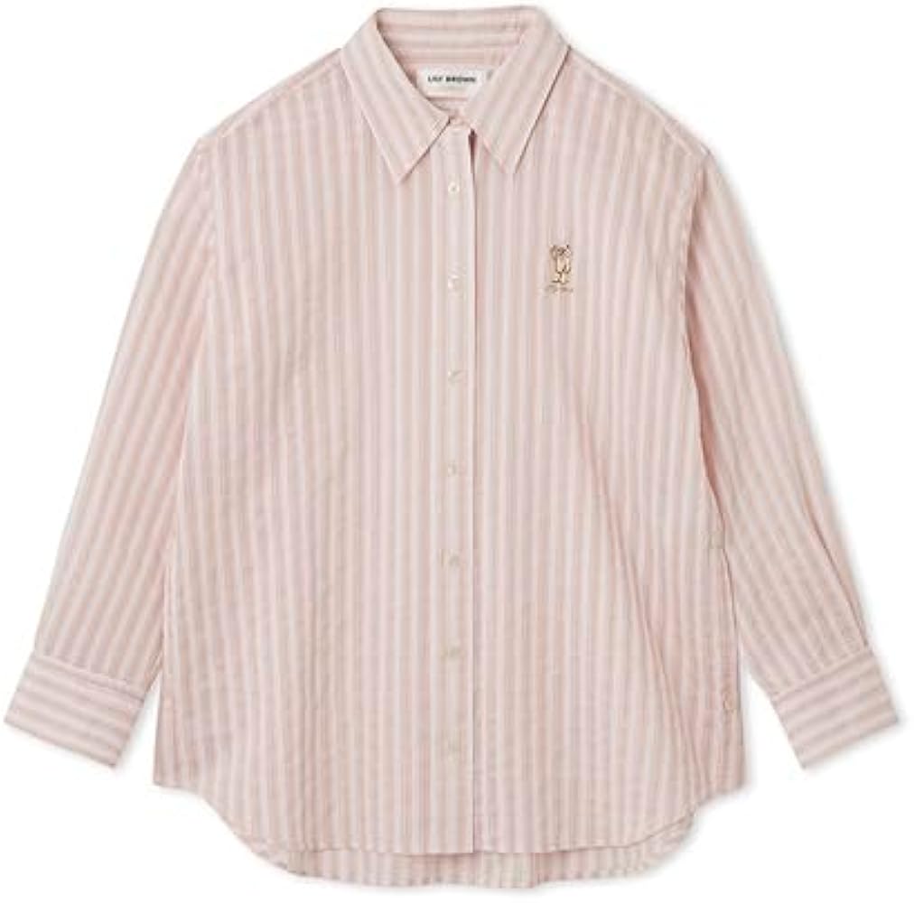 Amazon | [リリーブラウン] Lily Bearシアーオーバーシャツ LWFB252062