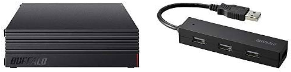 Amazon | BUFFALO USB 3.1(Gen 1)/USB 3.0用 外付けHDD 6TB HD-AD6U3+