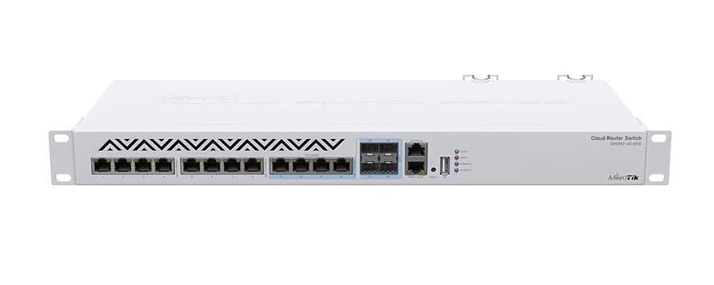 Amazon.com: MikroTik CRS312-4C+8XG-RM – Network Switch L3, 10G