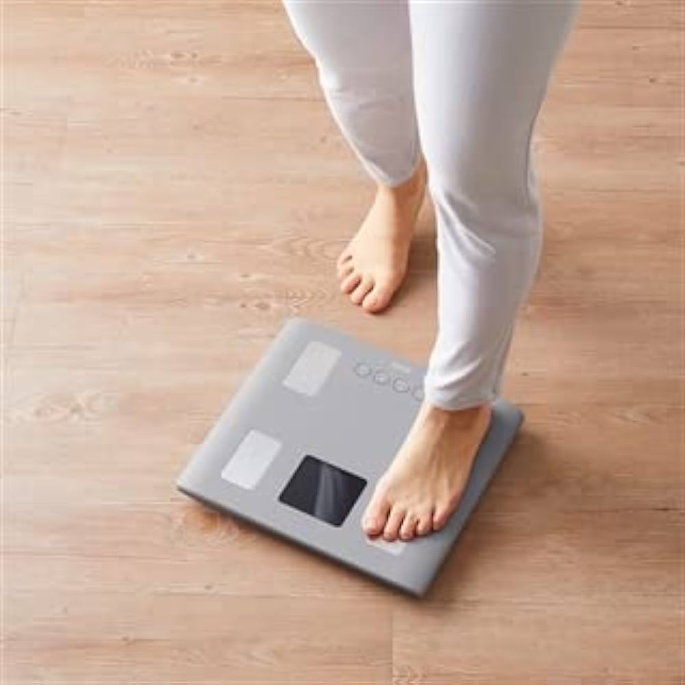 Amazon.co.jp: タニタ 体組成計 BC-334L （グレー） : ホーム＆キッチン