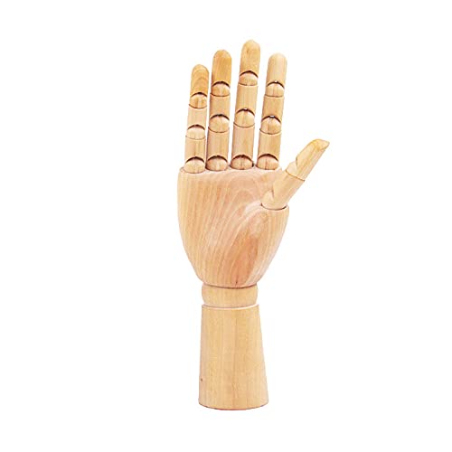 Amazon | Revteds 木製 デッサン ハンド マネキン トルソー (男性右手