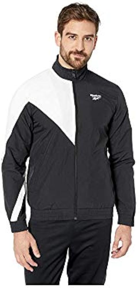 Reebok Classics Track Top Black XL at Amazon Men's Clothing store