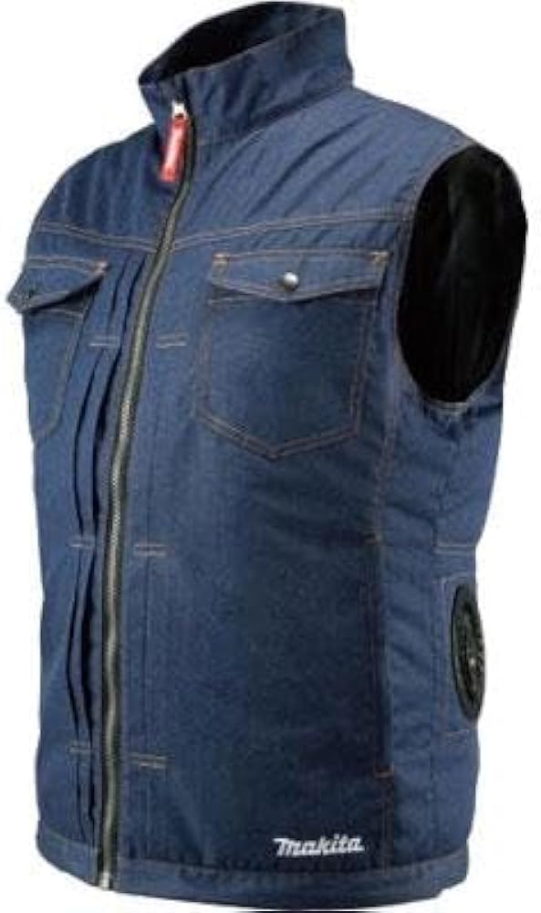 Amazon.co.jp: [マキタ] 充電式ファンベスト(デニム調/綿