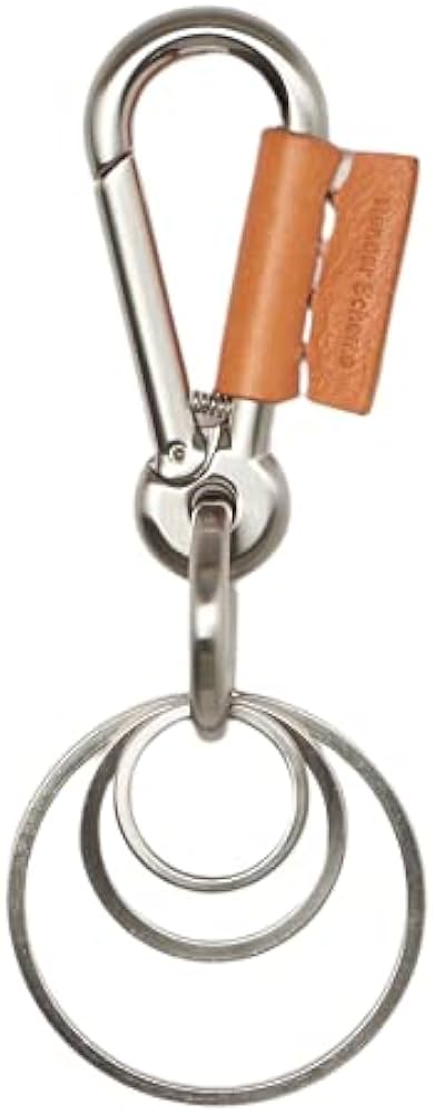 Amazon.co.jp: [エンダースキーマ] カラビナ キーホルダー (ナチュラル