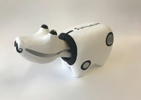 Amazon.co.jp: 赤べこ あかべこ ダリ ひげべこ シュールレアリスム