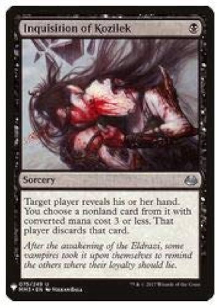Amazon.co.jp: MTG (ENG) コジレックの審問/Inquisition of Kozilek