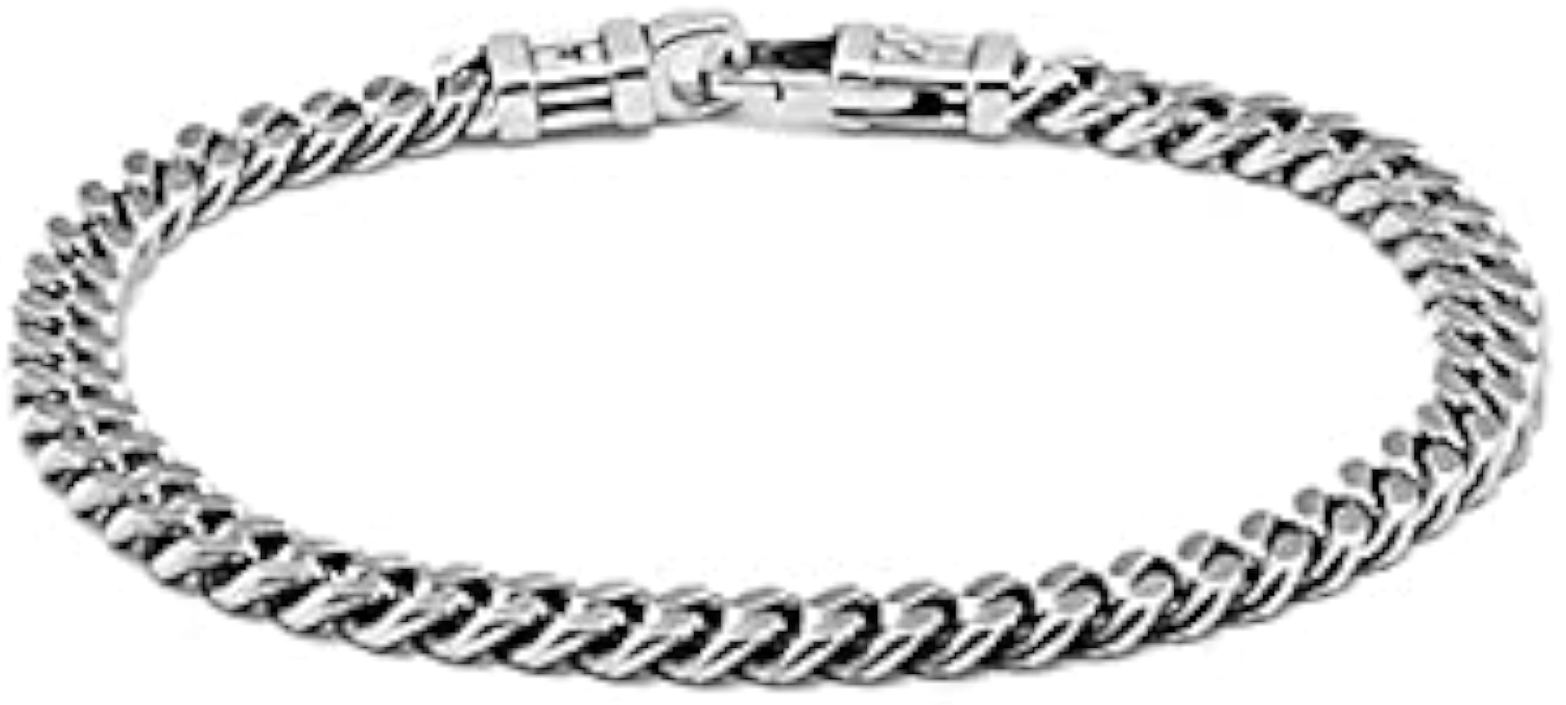 Amazon | [トムウッド] TOMWOOD チェーン ブレスレット シルバー Curb