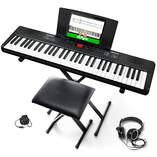 Amazon.co.jp: Alesis キーボード ピアノ 61鍵盤 スピーカー内蔵