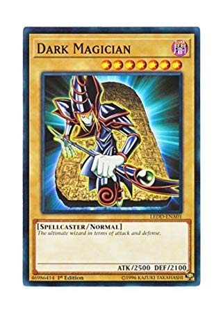 Amazon.co.jp: 遊戯王 英語版 LEDD-ENA01 Dark Magician ブラック