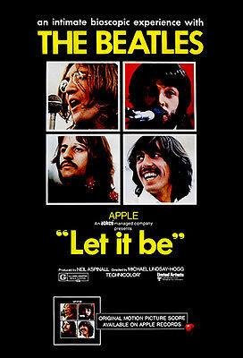 Amazon.co.jp: The Beatles – Let It Be – 1970 – 映画ポスター 17