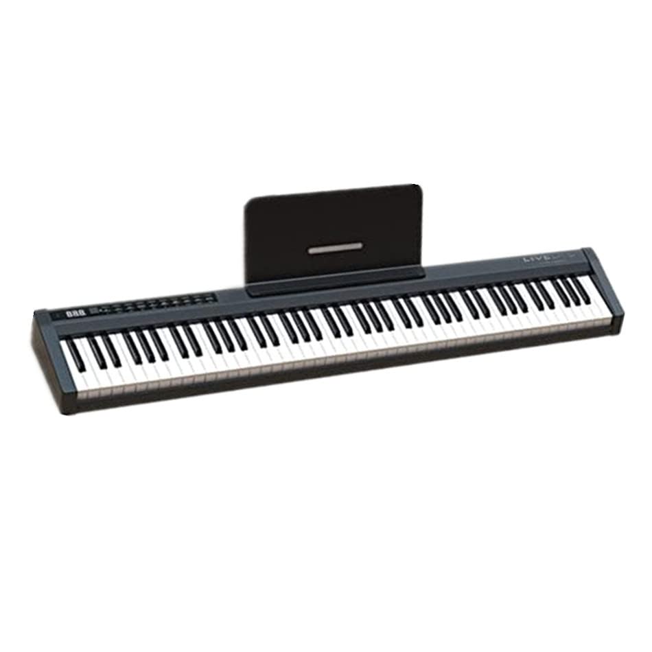 Amazon | LIVELIFE 88鍵盤電子ピアノキーボード スリムボティ MIDI
