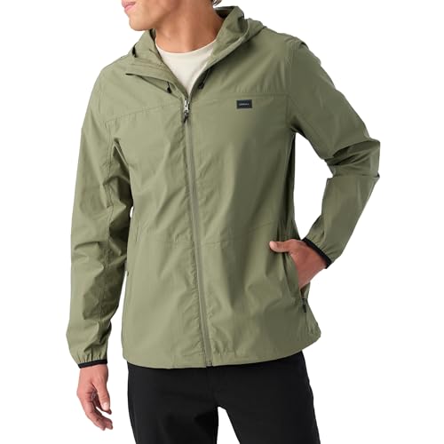 O'NEILL Mens TRVLR Stretch Zip-Up Windbreaker Jacket - Standard