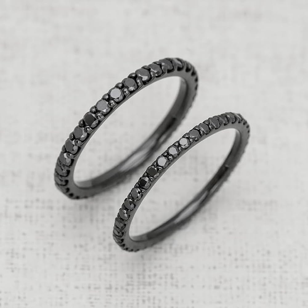 Amazon | umu(アム) ブラックダイヤモンド 0.37ct～0.45ct フル