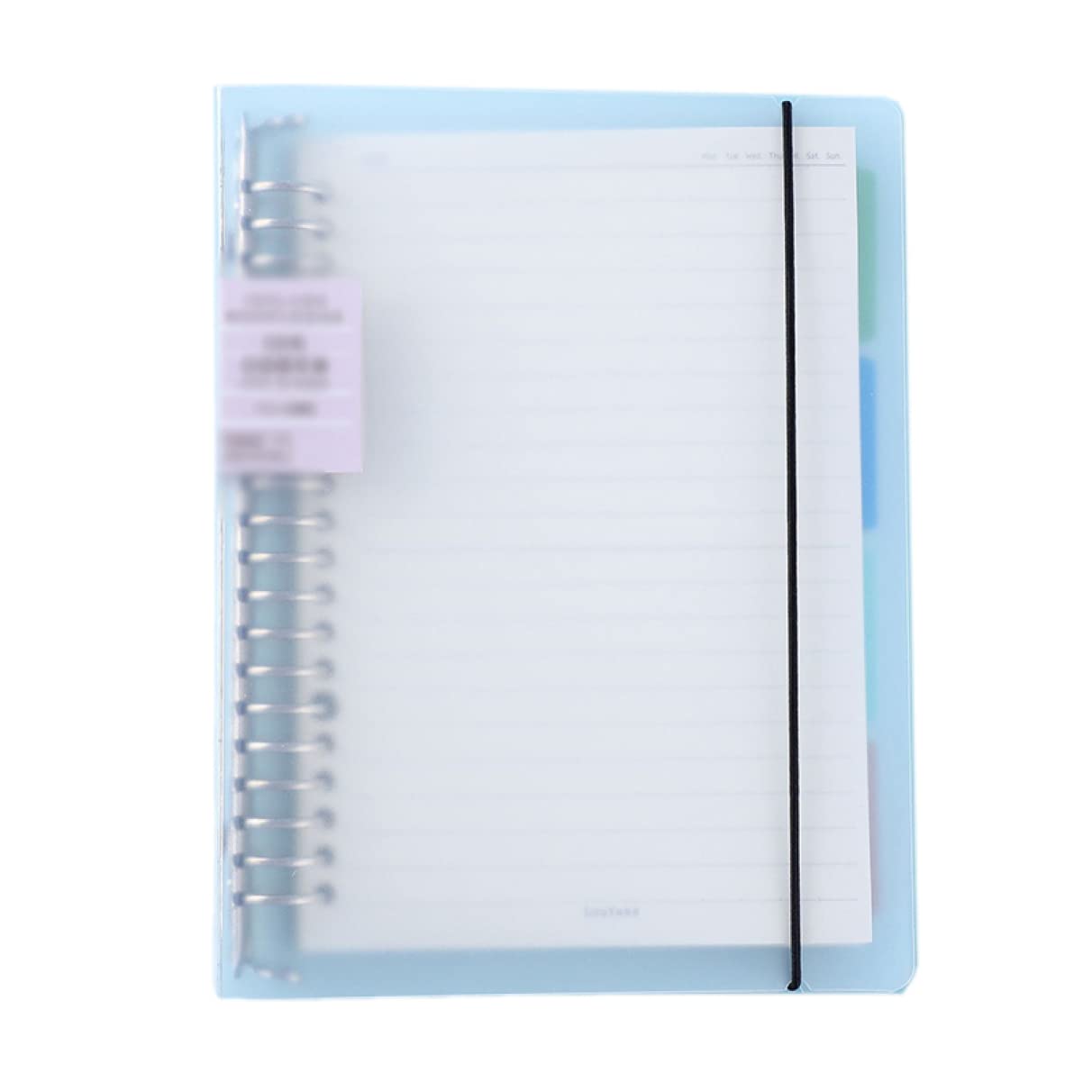 Amazon | QQZSG ノート 手帳 記録 ルーズリーフ メモ帳 20穴 日記帳