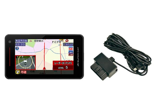 SUPER CAT YK-2000 レーダー探知機本体 (値下げ日曜日まで！』 Z2000