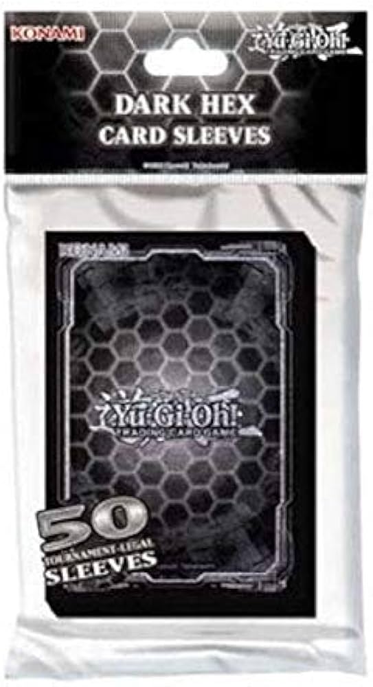 Amazon.co.jp: 遊戯王 英語版 カードスリーブ 2019 ダーク・ヘックス