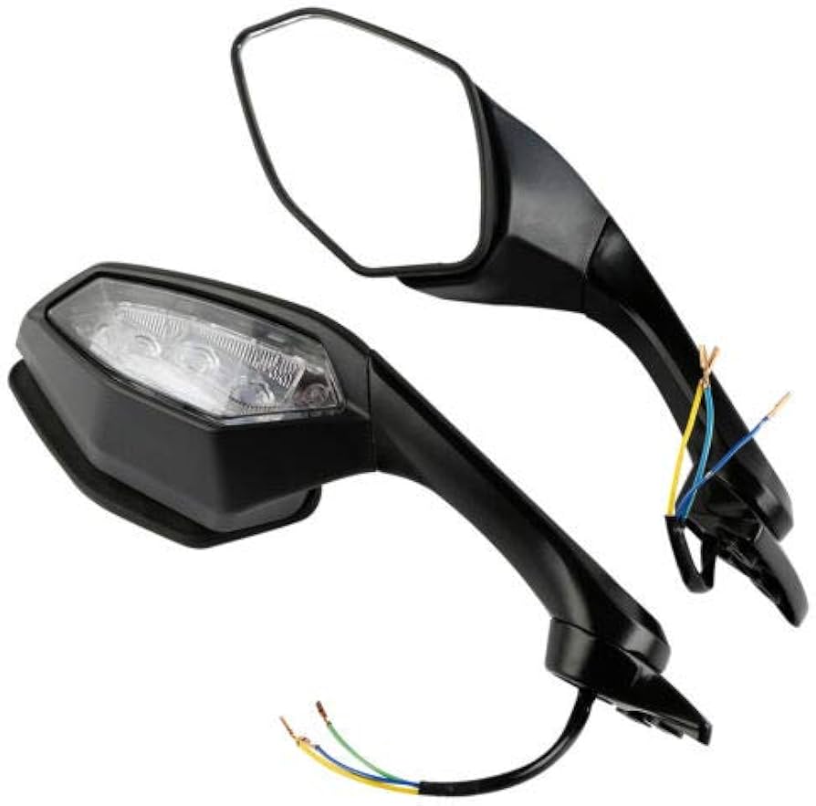 Amazon | HUILI-JPHOME 左右セット リア ビュー ミラー LED ウインカー