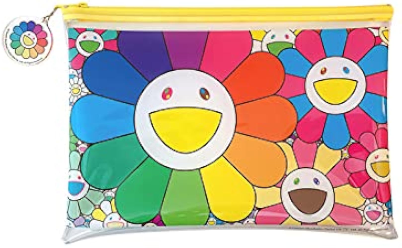 Amazon.co.jp: 村上隆 ポップアップフラワー ビニール ポーチ