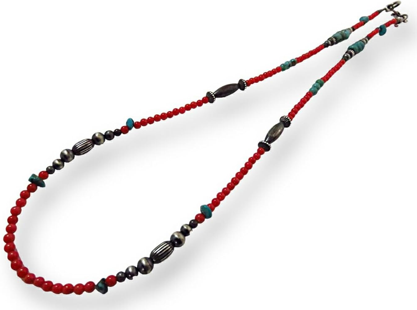 Amazon | [DIAMONDXSTYLE] インディアンジュエリーネックレス ナバホ族