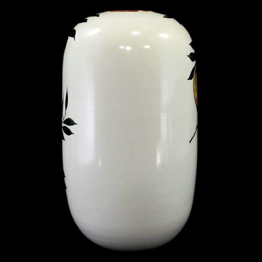 Amazon.co.jp: 青九谷釉彩桃之図花瓶 梶本太衛 造 九谷正峰 9号花瓶