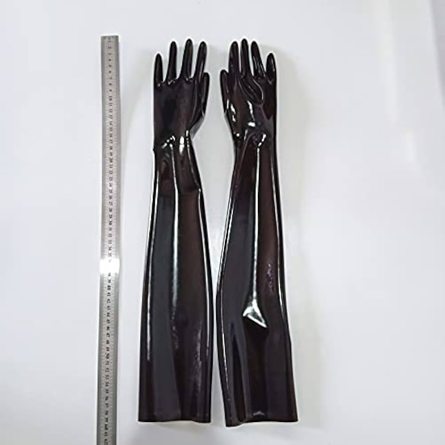 Amazon.co.jp: [UpdateClassic] ラバー 手袋 スーパーロング 60cm