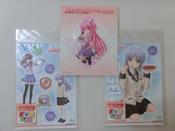 Amazon.co.jp: Angel Beats クロスステッカー ユイ Angel Beats 1st