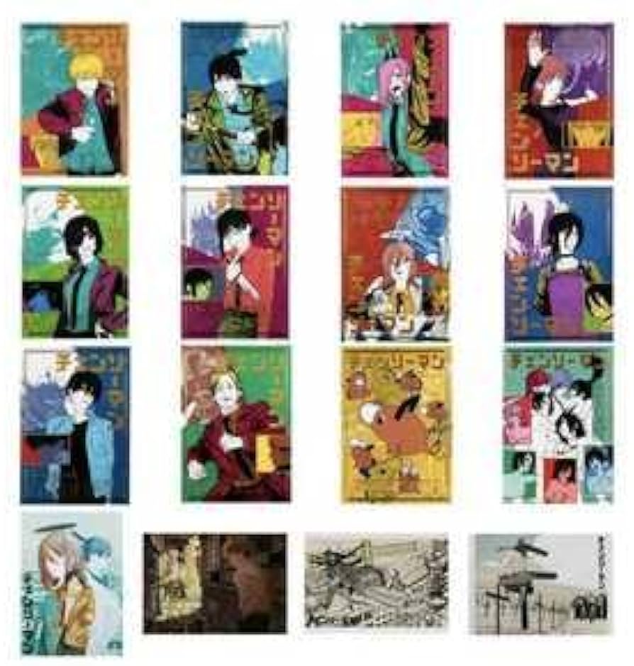 Amazon.co.jp: 10点チェンソーマン 箔押しイラストカード ジャンプ