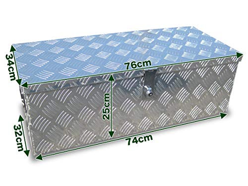 Amazon.co.jp: 工事/機材/工具/工具BOX/アルミ製/鍵付き/ツール