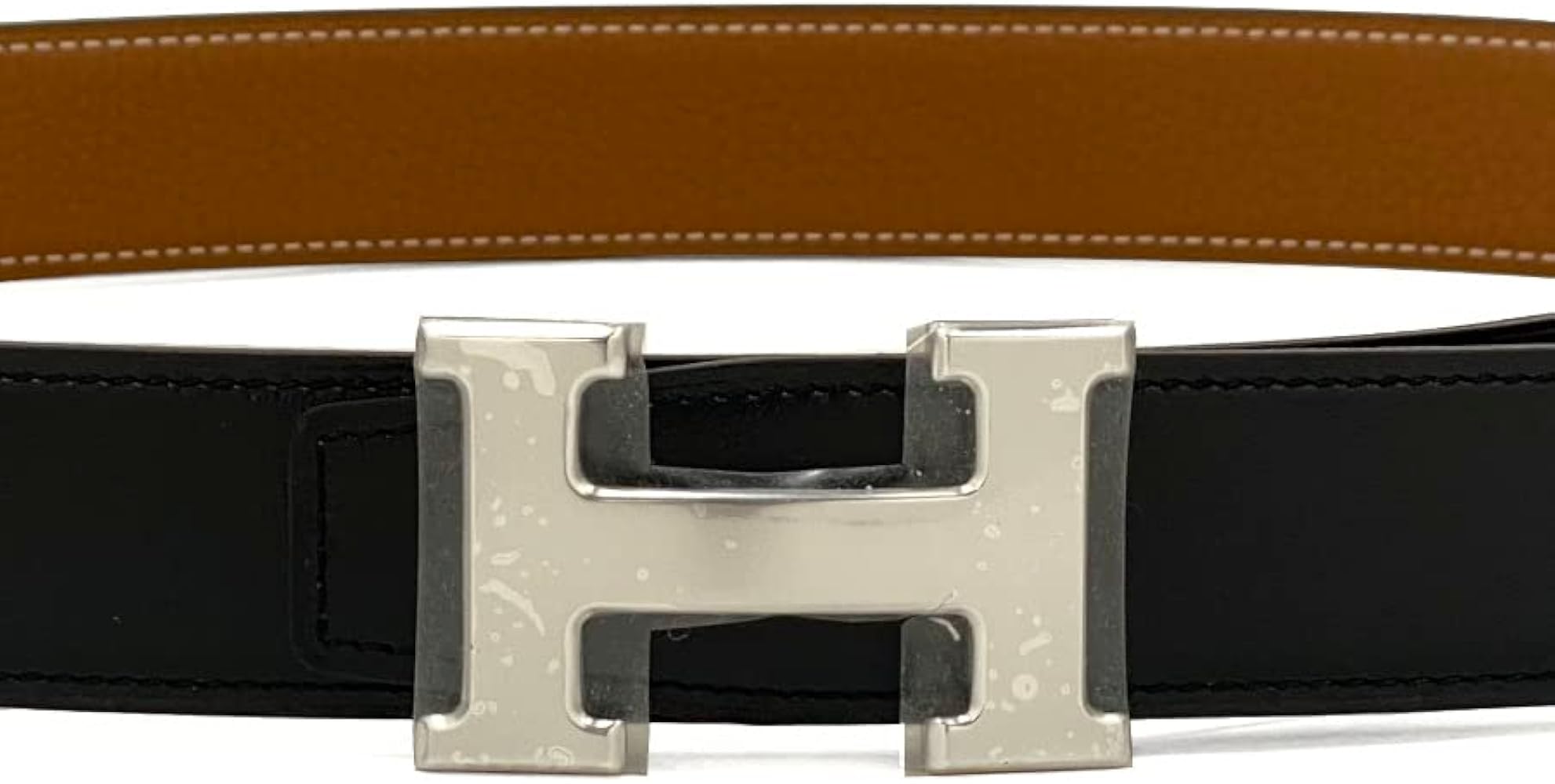 Amazon | [エルメス] ベルトバックル 《H》 & リバーシブルベルト 32