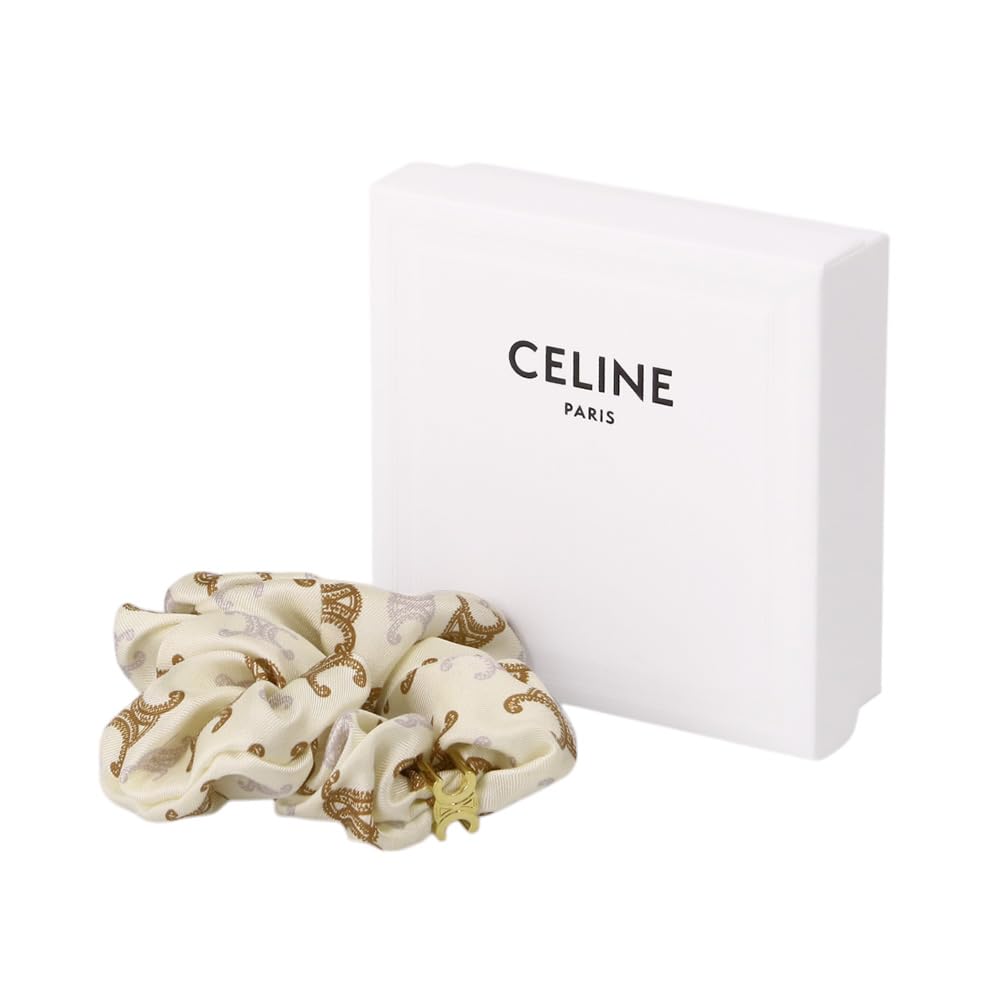 Amazon | [セリーヌ] ヘアアクセサリー シュシュ ヘアゴム トリオンフ