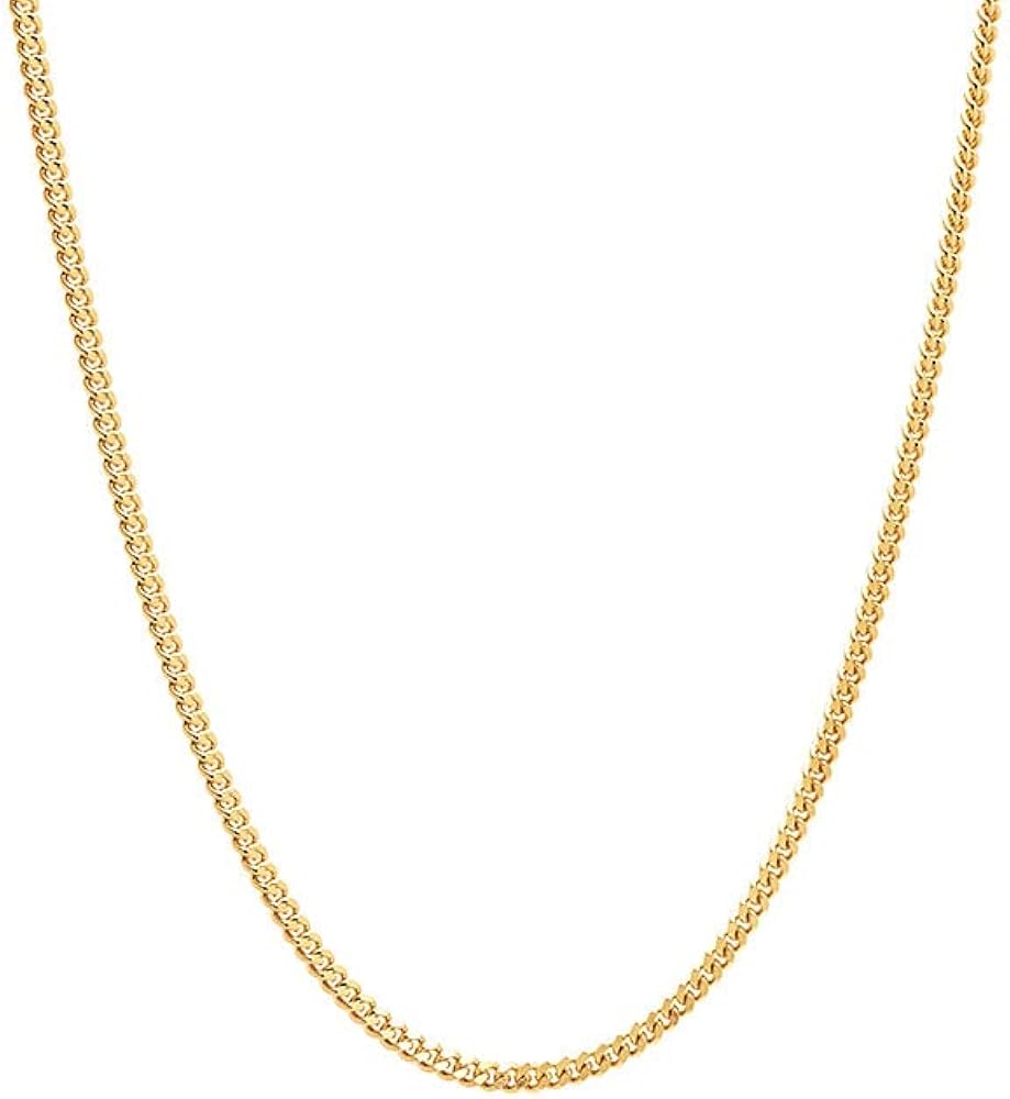 Amazon.co.jp: [トムウッド] TOMWOOD Curb Chain M Gold-24.5 ゴールド