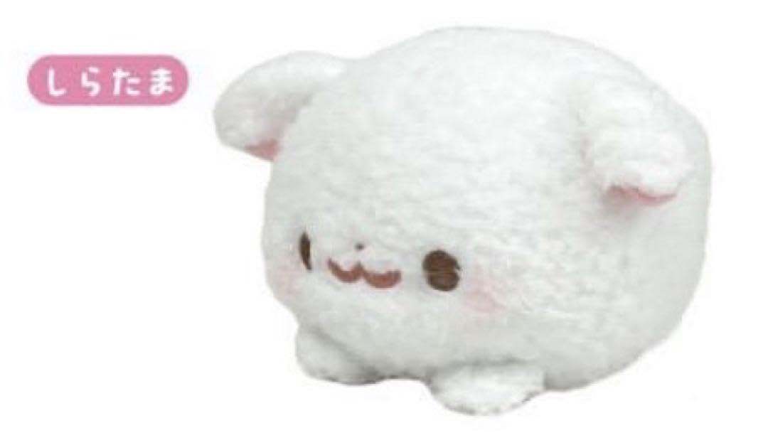 Amazon.co.jp: ポメラニアンもち しらたま ぷりぬい ぬいぐるみ : おもちゃ