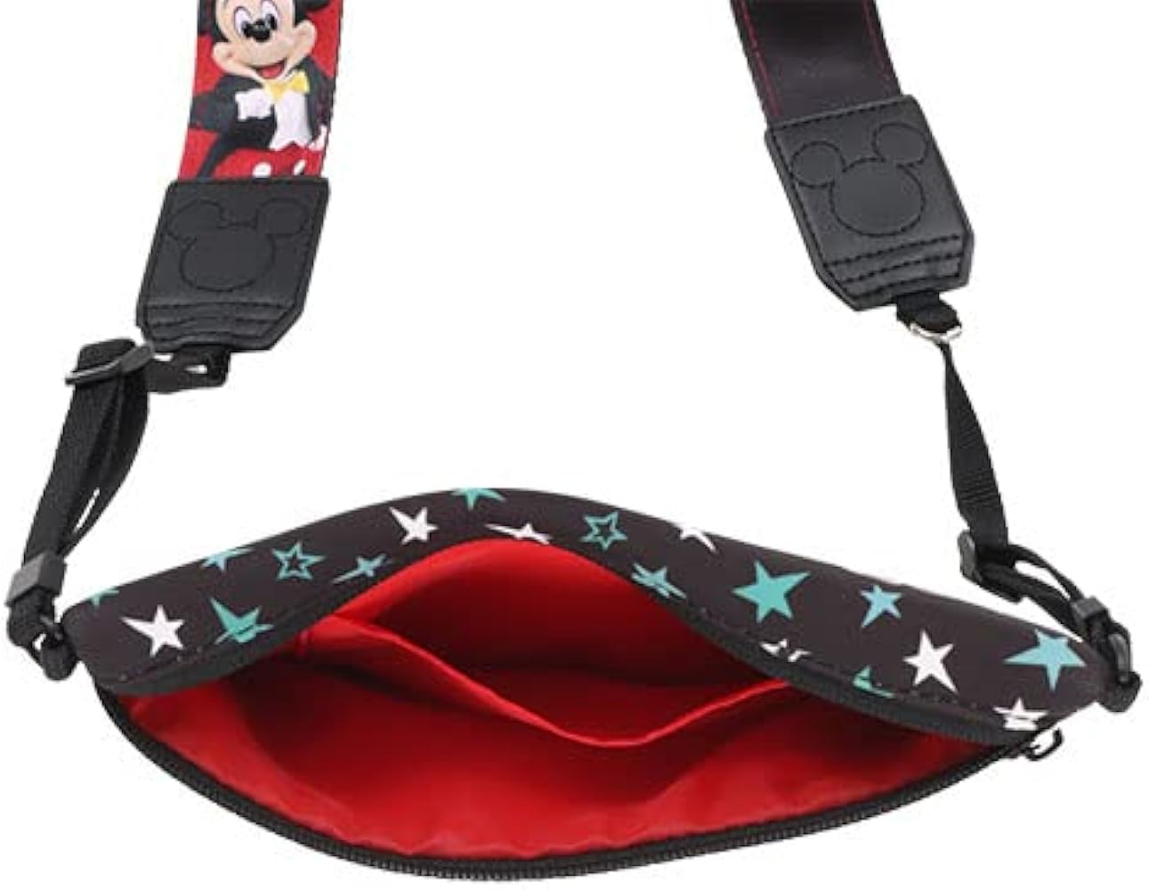 Amazon.co.jp: ミッキーマウス カメラストラップ＆ポーチ(実写