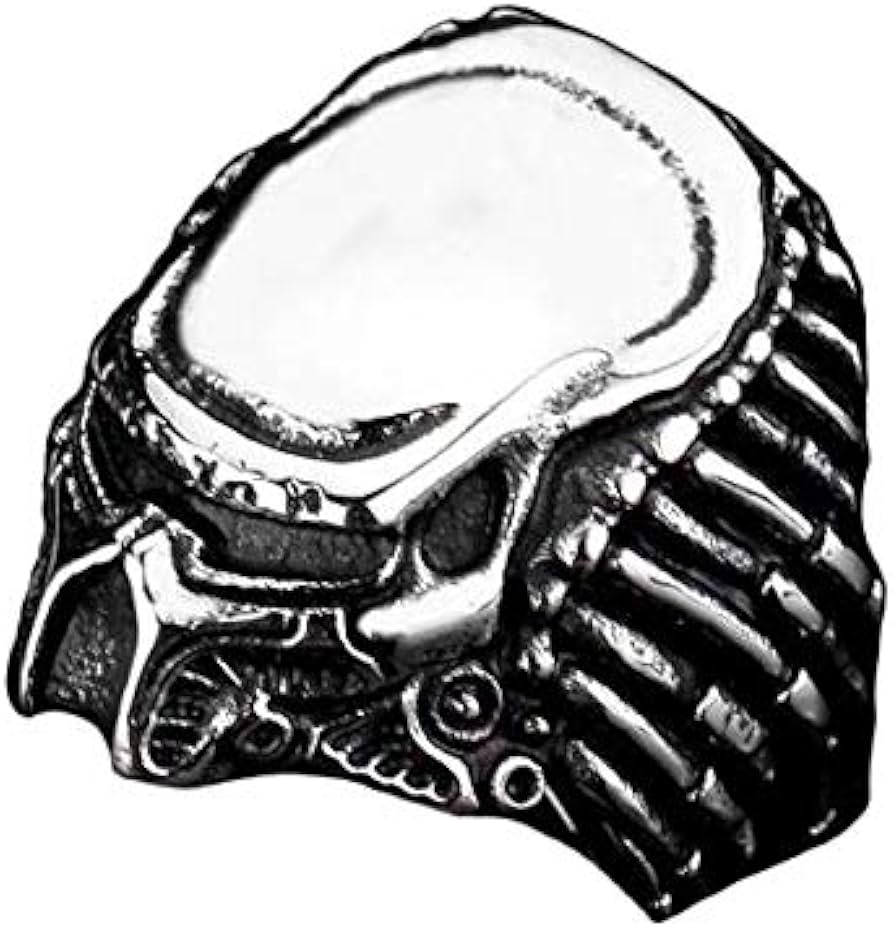 Amazon.co.jp: プレデター ヘルメット 指輪 リング AVP Alien vs
