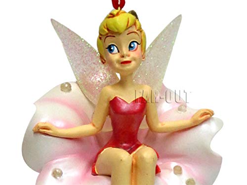 Amazon | ティンカー・ベル レッド 花に座る 鈴付き クリスマス