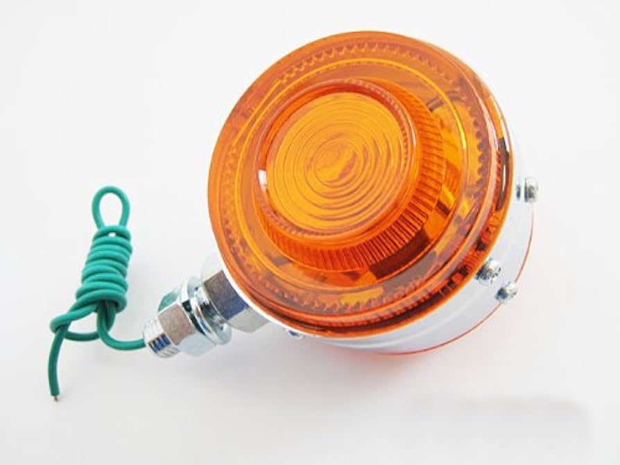 Amazon | ウインカー W1タイプ (タイコ型) オレンジ L22-24B7