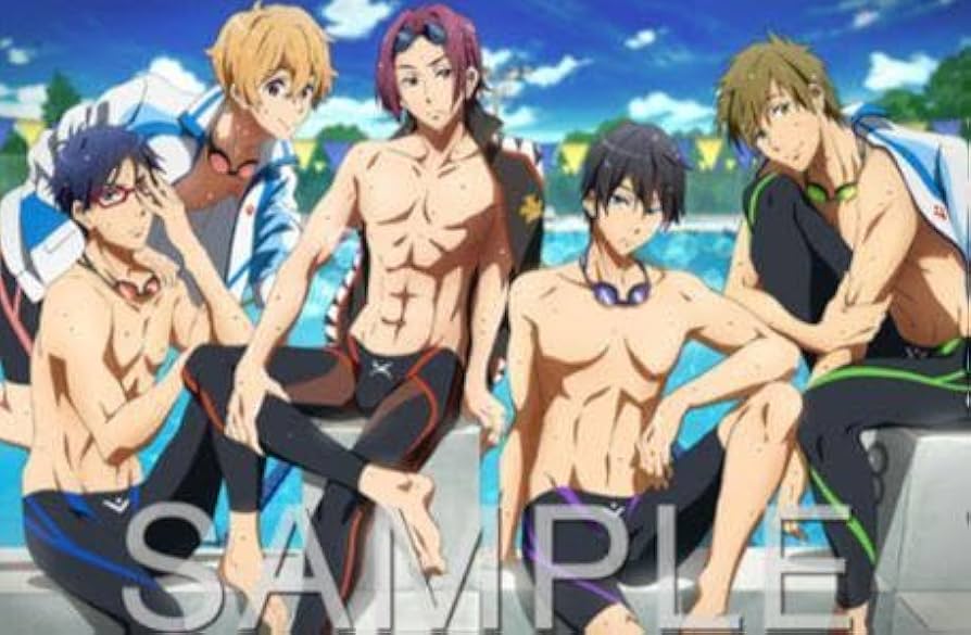Free!☆キャラクタービッグタオル☆橘真琴・七瀬遙☆COSPA 七瀬遙