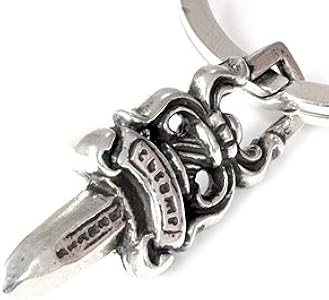 Amazon | [クロムハーツ] キーリング スプリット #5ダガー | Chrome
