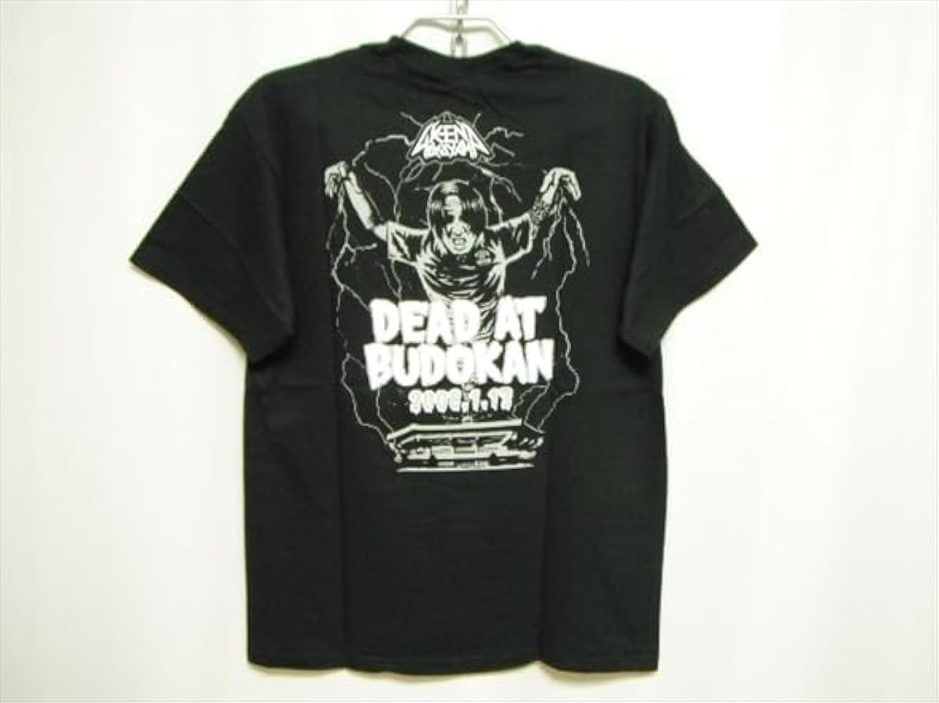 Amazon.co.jp: ZZ KEN YOKOYAMA 半袖Tシャツ DEAD AT BUDOKAN Mサイズ