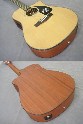 Amazon | Fender Acoustics CD-100CE V2 NAT | エレアコギター | 楽器