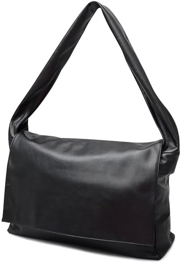 Amazon | ショルダーバッグ ニュースペーパーバッグ メンズ ワイド