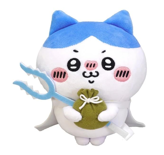 Amazon.co.jp: ちいかわ ぽてたまぬいぐるみ ハチワレ 報酬 : おもちゃ