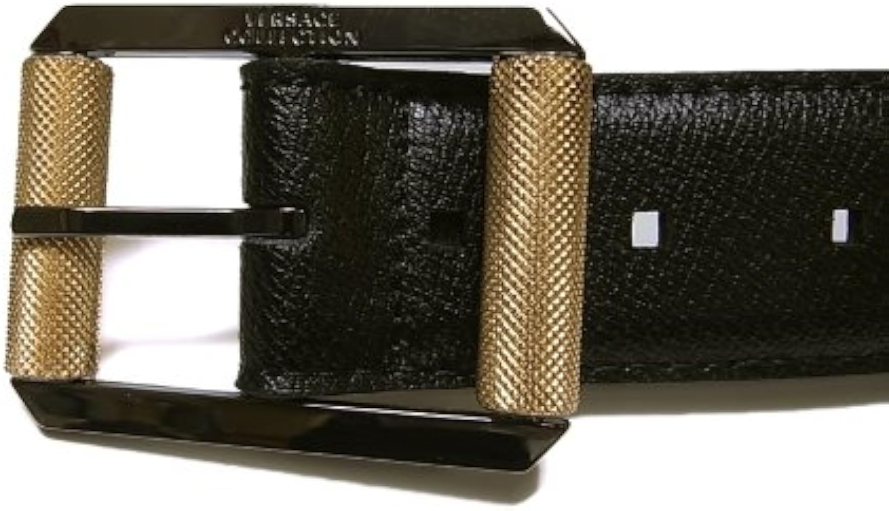 Amazon | [ヴェルサーチ] ベルト メンズ （ブラック） ＊箱傷あり