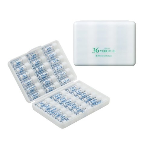 Amazon.co.jp: ホメオパシージャパンレメディー 36YOBOキット