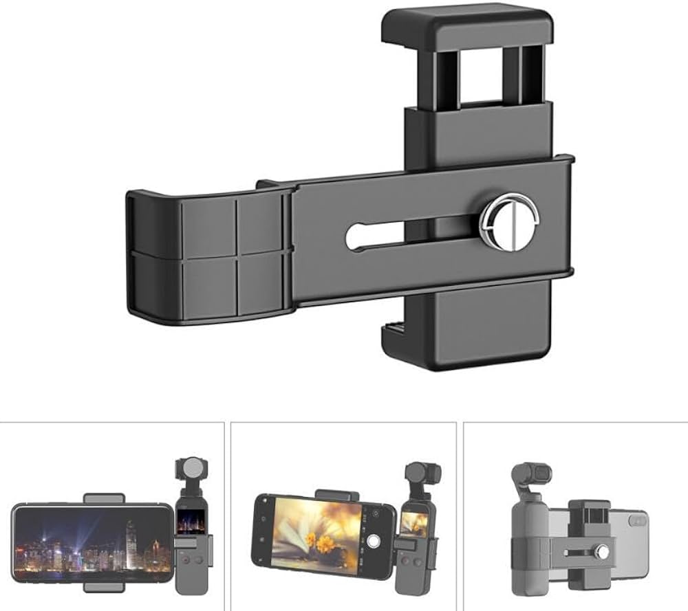 Amazon | DJI POCKET2/OSMO POCKET 対応 スマートフォン固定クランプ1