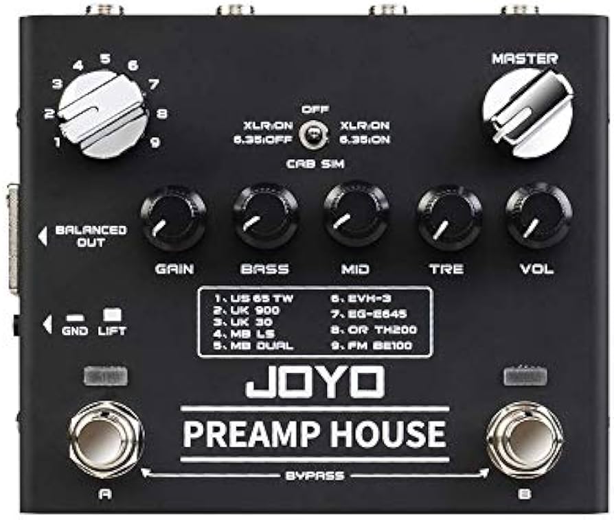 Amazon | 【国内正規品】JOYO ジョーヨー エフェクター R-15 PREAMP