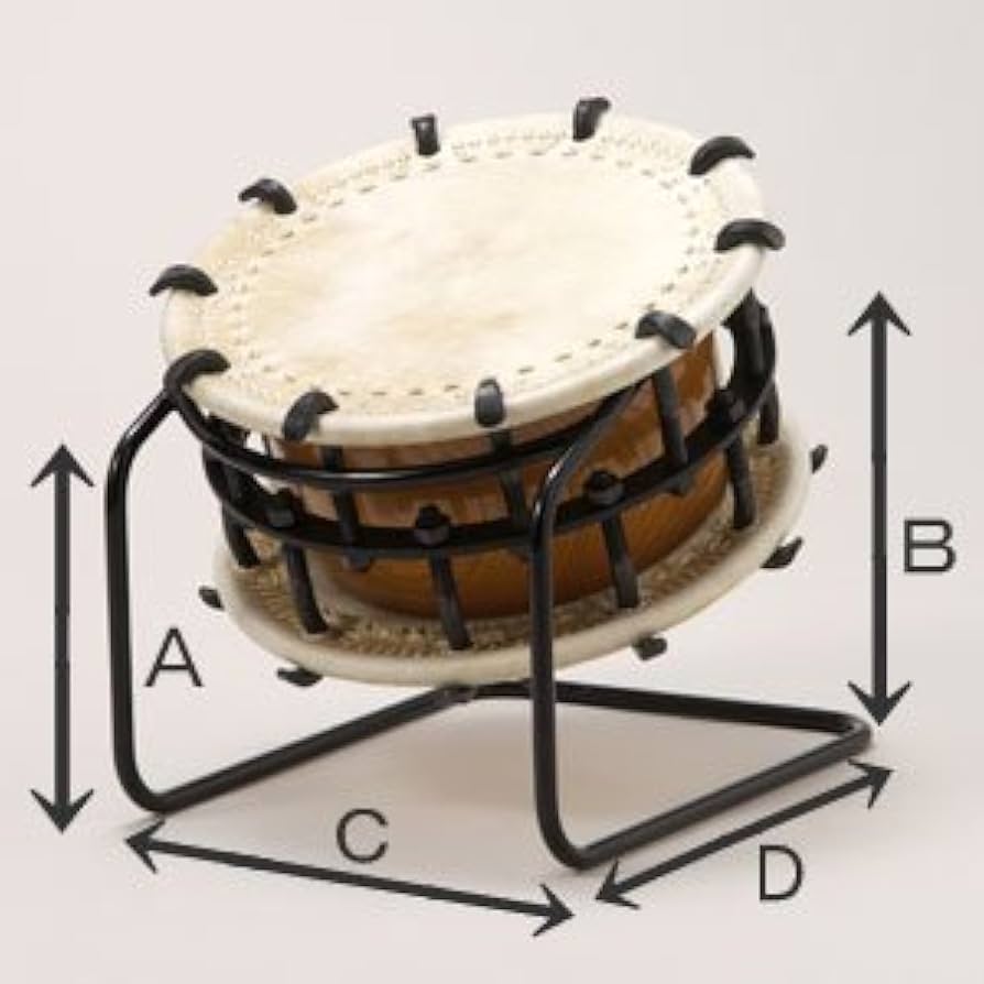 Amazon | 締太鼓台 太鼓スタンド 締太鼓用座り台 鉄製 | 太鼓 | 楽器