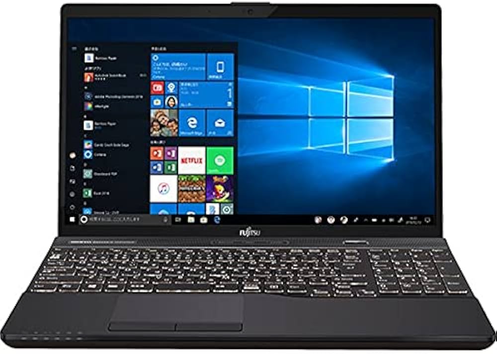 Amazon.co.jp: 富士通 15.6型ノートパソコン FMV LIFEBOOK AH53/D1
