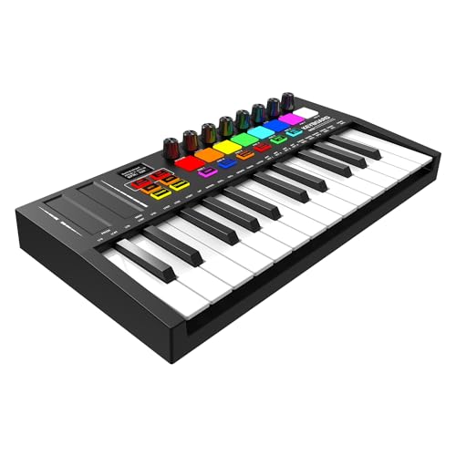 Amazon | OYAYO MIDIキーボードコントローラー 25キー USB MIDI