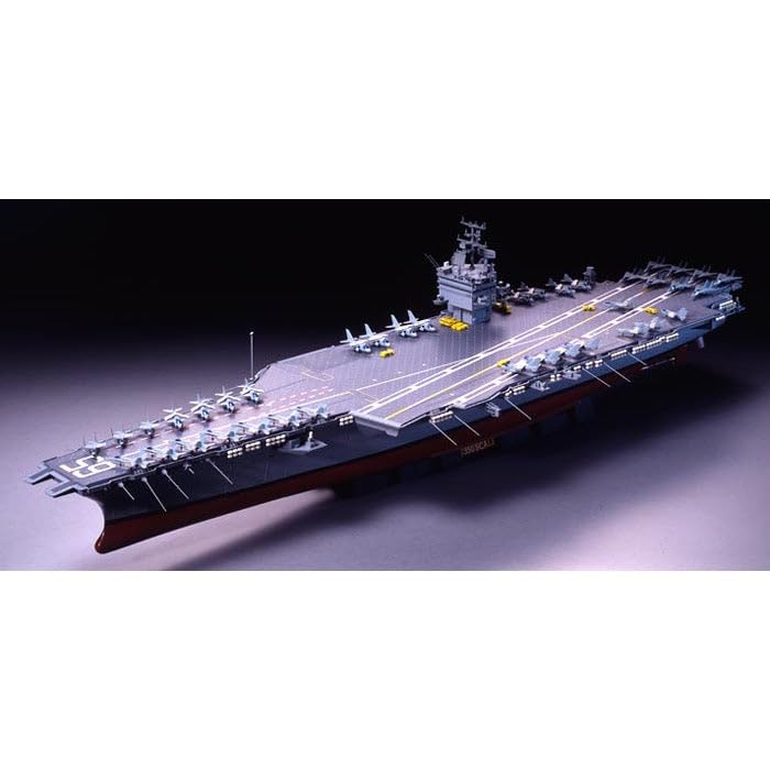 Amazon | タミヤ 1/350 艦船シリーズ No.7 アメリカ海軍 原子力